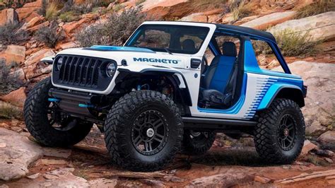 Jeep Wrangler Magneto 2.0 Concept: More Power To Electrify The Trail