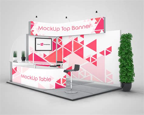 280+ Best Trade Show Booth Mockup Templates | Free & Premium