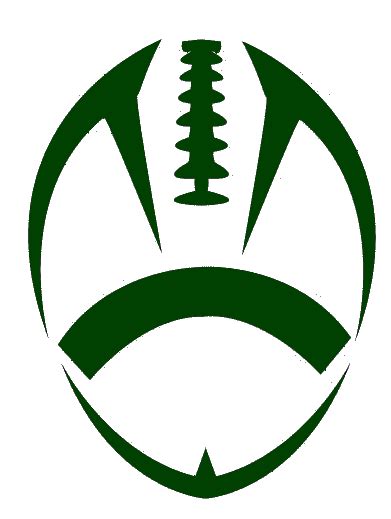 Green Football Cut | Free Images at Clker.com - vector clip art online ...