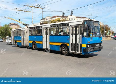 Sofia trolleybus editorial photo. Image of europe, capital - 29942311