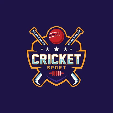 Premium Vector | Cricket Team Logo Template Design