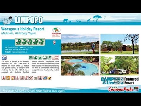 Weesgerus Holiday Resort - Featured Resort - YouTube