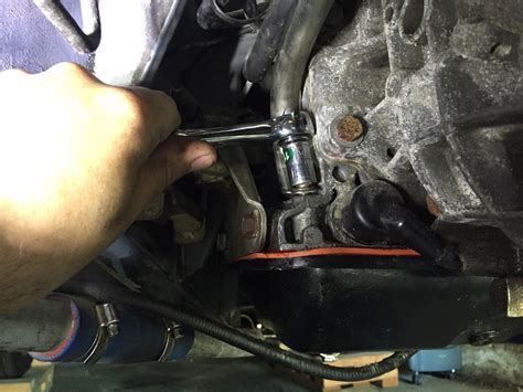 Replacing a Broken Automatic Transmission Dipstick Tube — Joe's Projects