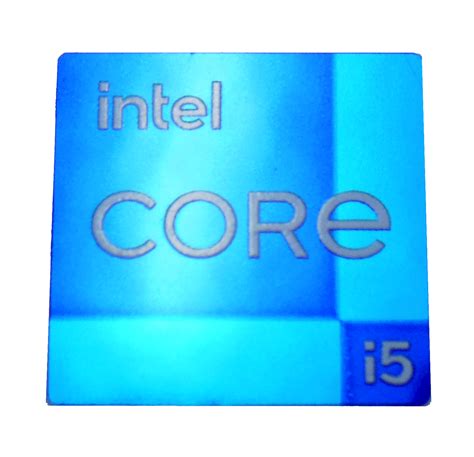 Intel Core i5 Sticker 18 x 18mm / 11/16″ x 11/16″ [1093] – Vath Ventures