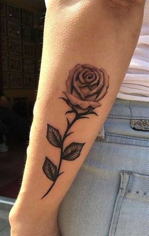 50+ Beautiful Rose Tattoo Ideas | Rose tattoo forearm, Tattoos for ...