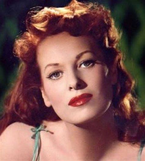 Ten Most Beautiful Redheads From the Golden Era of Films | Beautiful ...