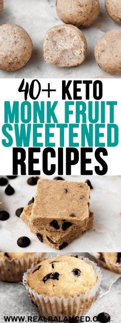 10 Best Recipes with monk fruit sweetener ideas | recipes, keto dessert ...