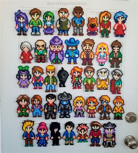 Stardew Valley Video Game Character Decorative Magnets - Etsy Australia