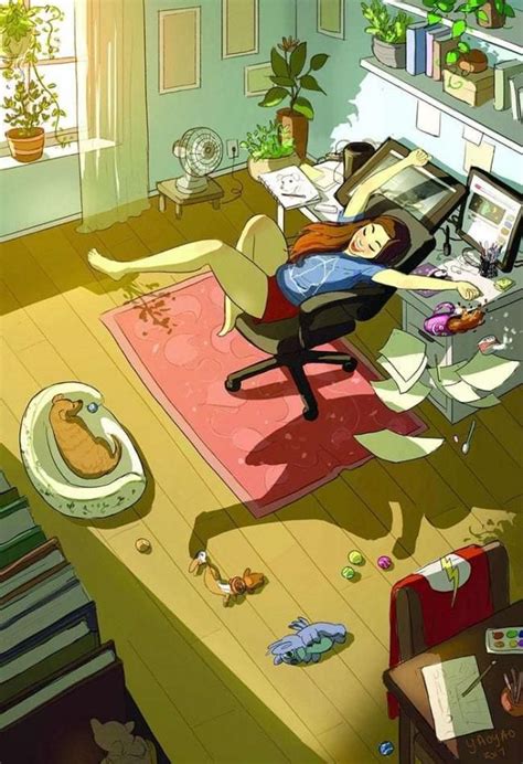 20+ ilustraciones que captan perfectamente la felicidad de cómo es ...