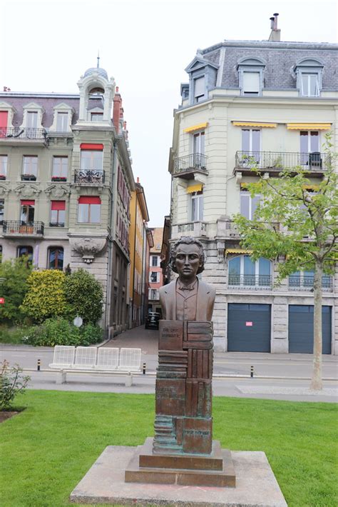 Mihai Eminescu Statue Vevey Switzerland 2019 | photos by ys | Flickr