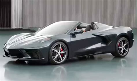 Top already dropped on 2020 Chevrolet Corvette Stingray Convertible