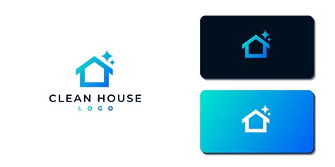 logo illustration template of Clean House 20615108 Vector Art at Vecteezy