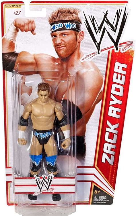 WWE Wrestling Basic Series 17 Zack Ryder Action Figure - Walmart.com