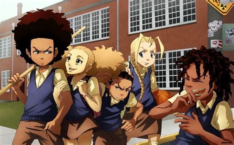 Pin by P'Tah Hotep on Fan art | Boondocks drawings, Dope cartoon art ...