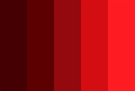 Red Color Palettes - colordesigner.io