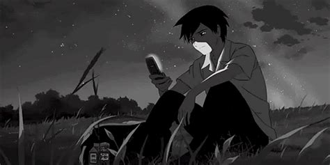 Sad Anime Boy Gif