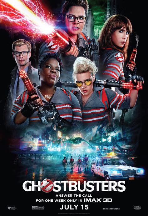 Ghostbusters (2016) Poster - IMAX - Ghostbusters (2016) Photo (39779934 ...