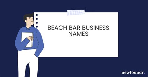 75+ Unique, Creative & Catchy Beach Bar Business Names Ideas