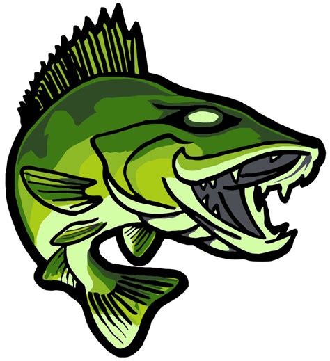 walleye black and white - Google Search | Fish silhouette, Fishing ...