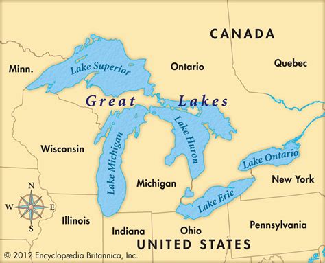 Printable Lake Maps – Printable Map of The United States