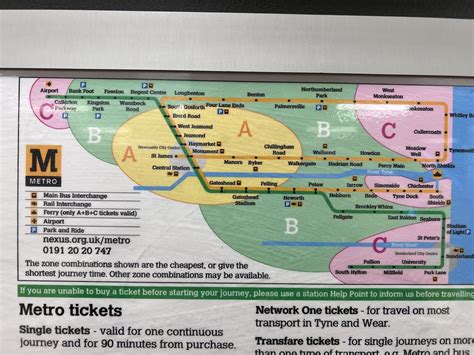 Tyne & Wear Metro Map | James Fletcher | Flickr