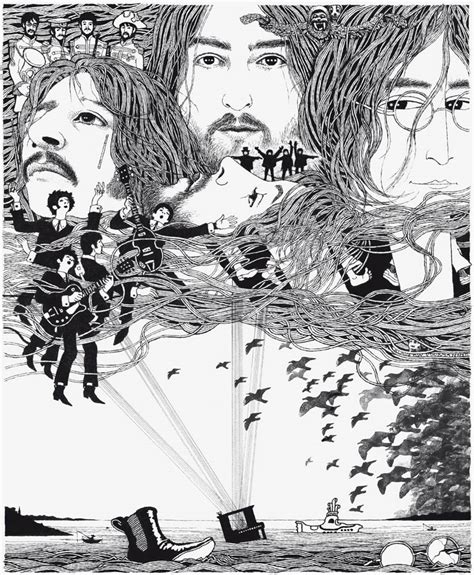 The Beatles’ Revolver art & Klaus Voormann | DJ Food