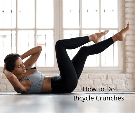 How to Do Bicycle Crunches - Flat Iron Bike