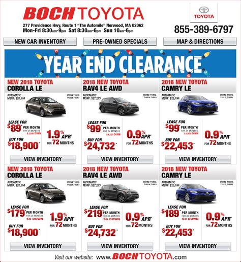 Boch Toyota Norwood Service Hours | Wow Blog