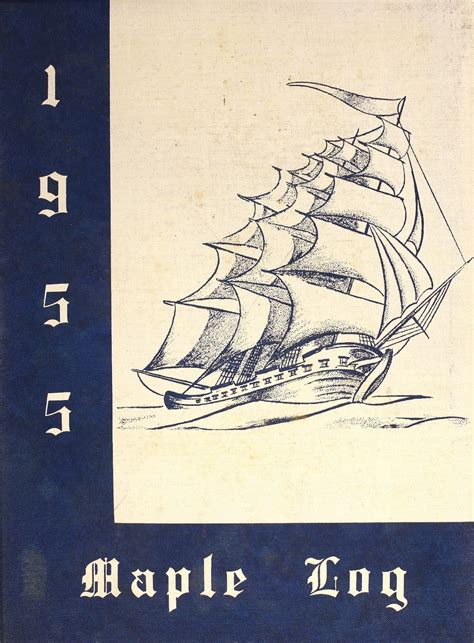 1955 yearbook from Mapleton High School from Mapleton, Oregon for sale