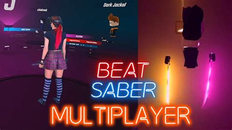 BEAT SABER MULTIPLAYER! Playing with friends and viewers! - YouTube