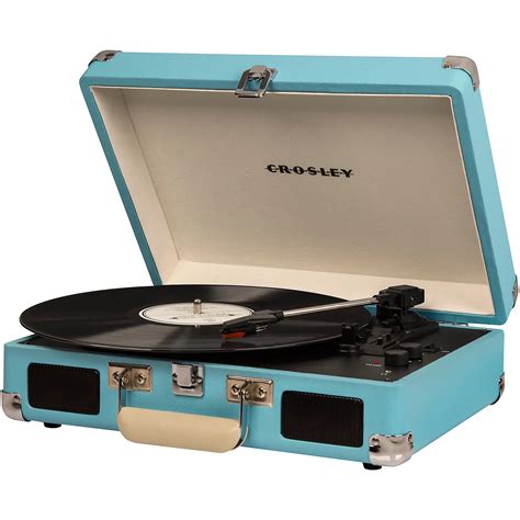 Crosley Cruiser Deluxe Portable Turntable Vinyl Record Player with ...