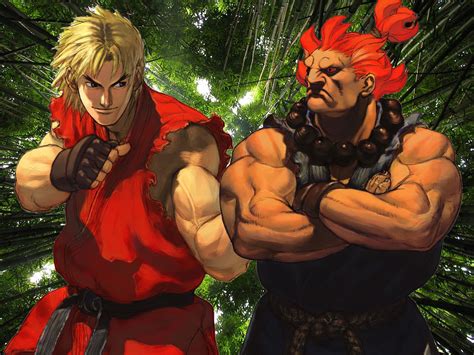 Ken vs Akuma by lightwave12 on DeviantArt