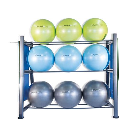 Stability Ball Storage Rack Holds 9