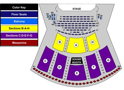 Peppermill Concert Hall Seating Chart