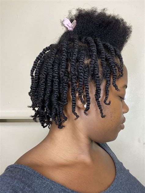 60 Beautiful Two-Strand Twists Protective Styles on Natural Hair ...