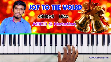 Joy to the world | Christian Christmas Song Music Notes | Chords Lead ...