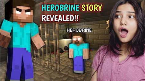 HEROBRINE STORY REVEALED | HEROBRINE MINECRAFT | HEROBRINE STORY ...