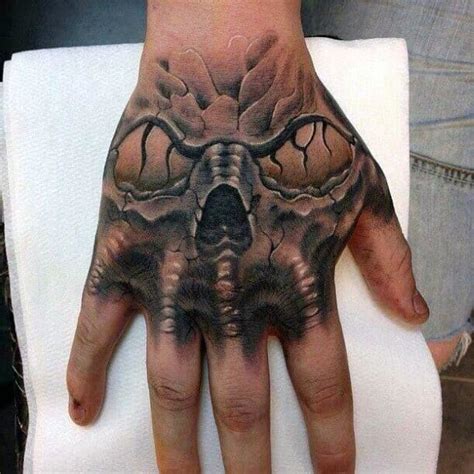 80 Skull Hand Tattoo Designs For Men - Manly Ink Ideas