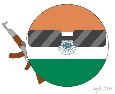 Cool india flag emoji. round indian flag emoticon wearing sunglasses ...