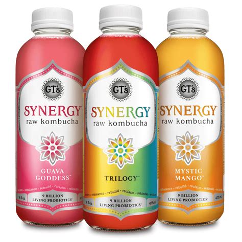 SYNERGY Raw Kombucha | GT's Living Foods