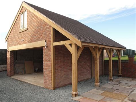 Oak Framed Garages - Peak Oak Frames