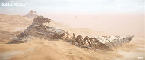 Jakku Star Destroyer Destruction by Anton Kavousi | Star destroyer ...