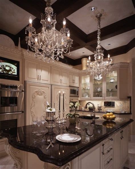 46 Beautiful Glam Kitchen Design Ideas To Try - DigsDigs