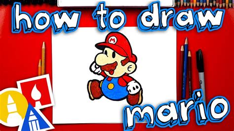 How To Draw Paper Mario - Detik Sumba