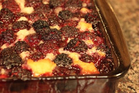 Traditional blackberry cobbler recipe