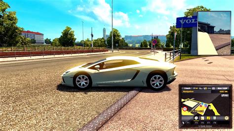 🚗 Lamborghini Aventador - Euro Truck Simulator 2 1.28.1.3s - YouTube