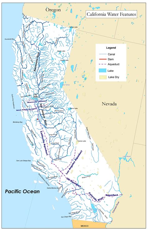 Mapofcalifornia - World Maps