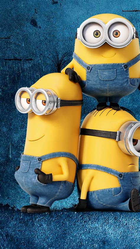 3 Minions, cute, cartoon, animation, HD phone wallpaper | Peakpx