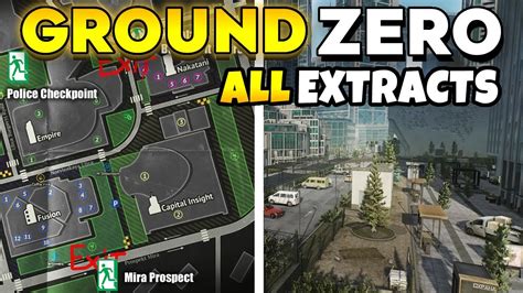 Escape From Tarkov Ground Zero Map Extracts Via Detailed Map ...