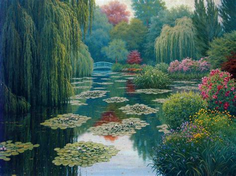 Monet Garden Wallpapers - Top Free Monet Garden Backgrounds ...